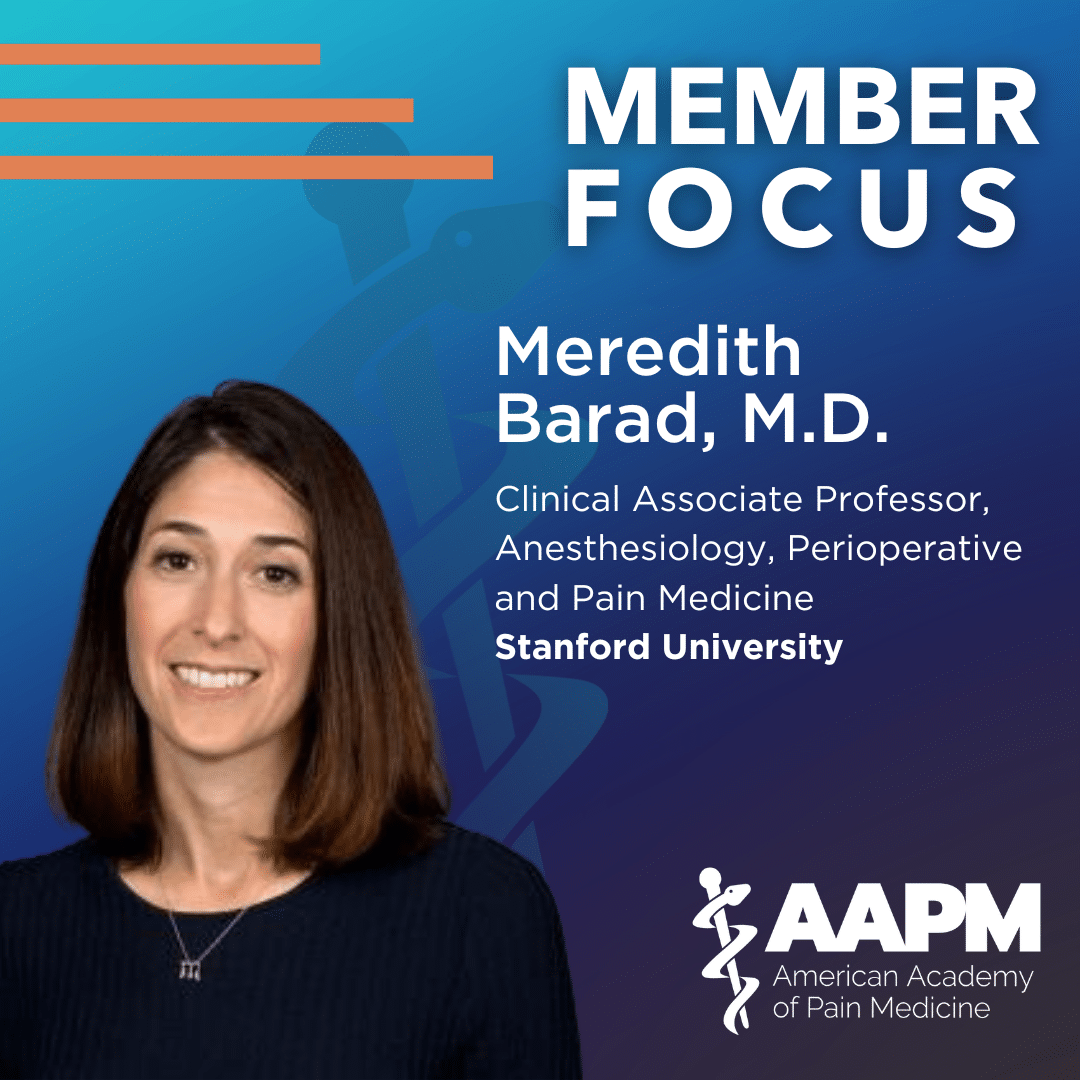 AAPM Oct 2024 Member Focus Barad